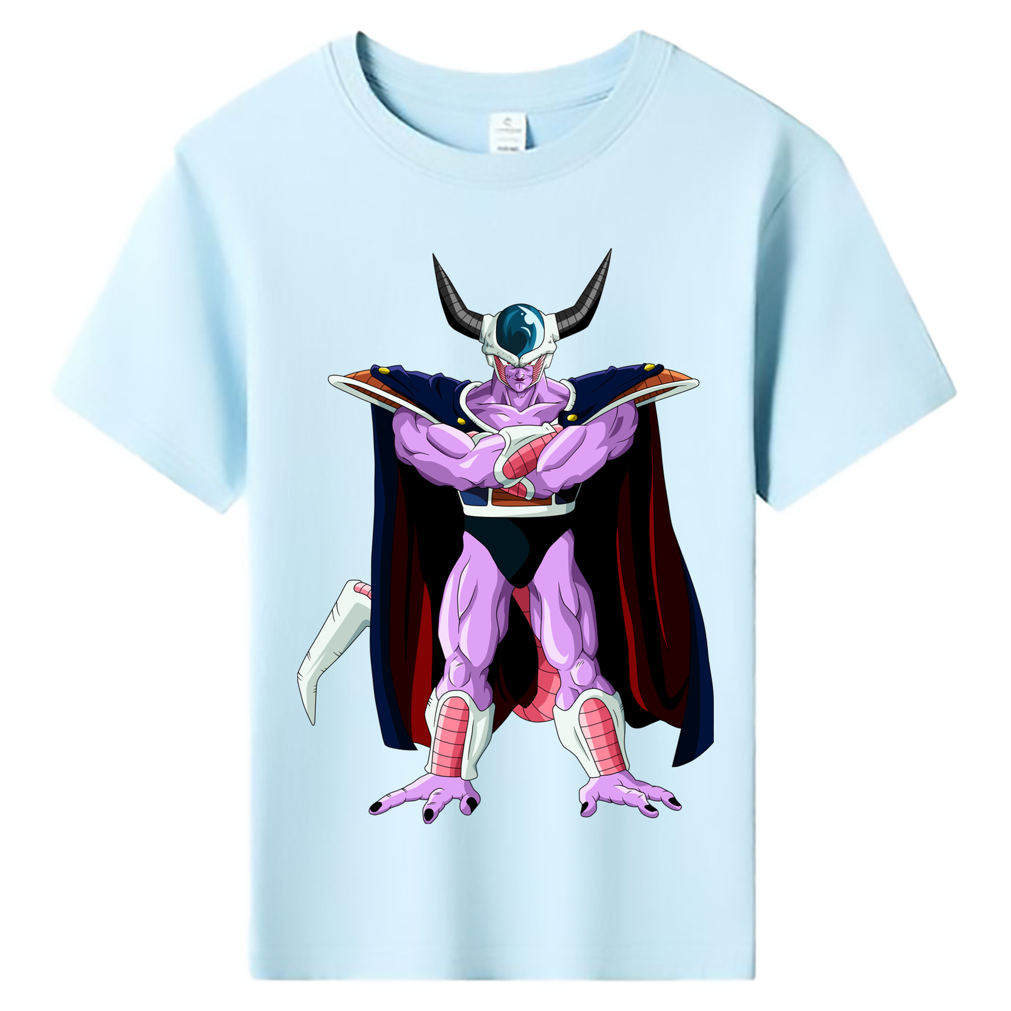 （画像用） ドラゴンボール コルド大王 DRAGON BALL King Cold 綿100％キッズTシャツ（フロントプリント）